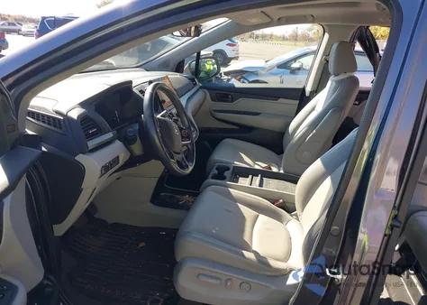 2018 Honda Odyssey Ex-L из США, поврежденный, VIN 5FNRL6H77JB015777